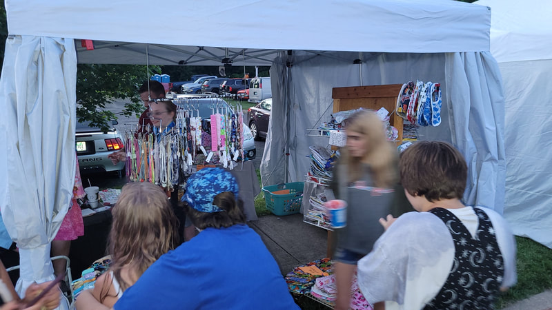 Crafts vendor